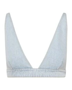 KENDRA BRA TOP DENIM FABRIC -Cheap Boots And Beyond Store STEVEMADDEN APPAREL BM304537 DENIM 68616