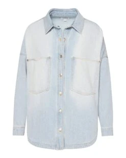 CASSIE TOP DENIM FABRIC -Cheap Boots And Beyond Store STEVEMADDEN APPAREL BM304538 DENIM 68670