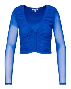 LUNA TOP BLUE -Cheap Boots And Beyond Store STEVEMADDEN APPAREL BM305706 BLUE 686281