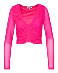 LUNA TOP HOT PINK -Cheap Boots And Beyond Store STEVEMADDEN APPAREL BM305706 HOT PINK 68629