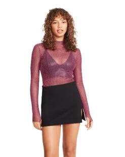 ELIZA TOP HOT PINK -Cheap Boots And Beyond Store STEVEMADDEN APPAREL BM305732 HOT PINK 03