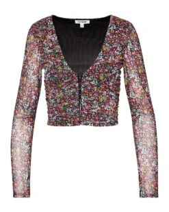 LUNA FLORAL TOP PINK -Cheap Boots And Beyond Store STEVEMADDEN APPAREL BM305740 MULTI 68627