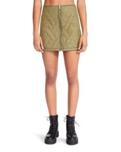 EMERSON SKIRT OLIVE -Cheap Boots And Beyond Store STEVEMADDEN APPAREL BM309717 OLIVE 03