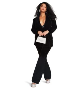 HARLOW BLAZER BLACK -Cheap Boots And Beyond Store STEVEMADDEN APPAREL BM402824 BLACK 07