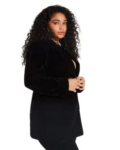 HARLOW BLAZER BLACK -Cheap Boots And Beyond Store STEVEMADDEN APPAREL BM402824 BLACK 09