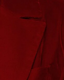 HARLOW BLAZER RED -Cheap Boots And Beyond Store STEVEMADDEN APPAREL BM402824 RED DETAIL