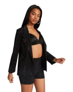 AYA JACKET BLACK -Cheap Boots And Beyond Store STEVEMADDEN APPAREL BM402839 BLACK 03