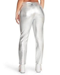 JOSIE PANT SILVER -Cheap Boots And Beyond Store STEVEMADDEN APPAREL BM403373 SILVER 11