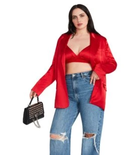 PEPPER BRA TOP RED -Cheap Boots And Beyond Store STEVEMADDEN APPAREL BM404599 RED 08