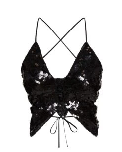 KIA TOP BLACK 13 KIA TOP BLACK -Cheap Boots And Beyond Store STEVEMADDEN APPAREL BM404626 BLACK 8817