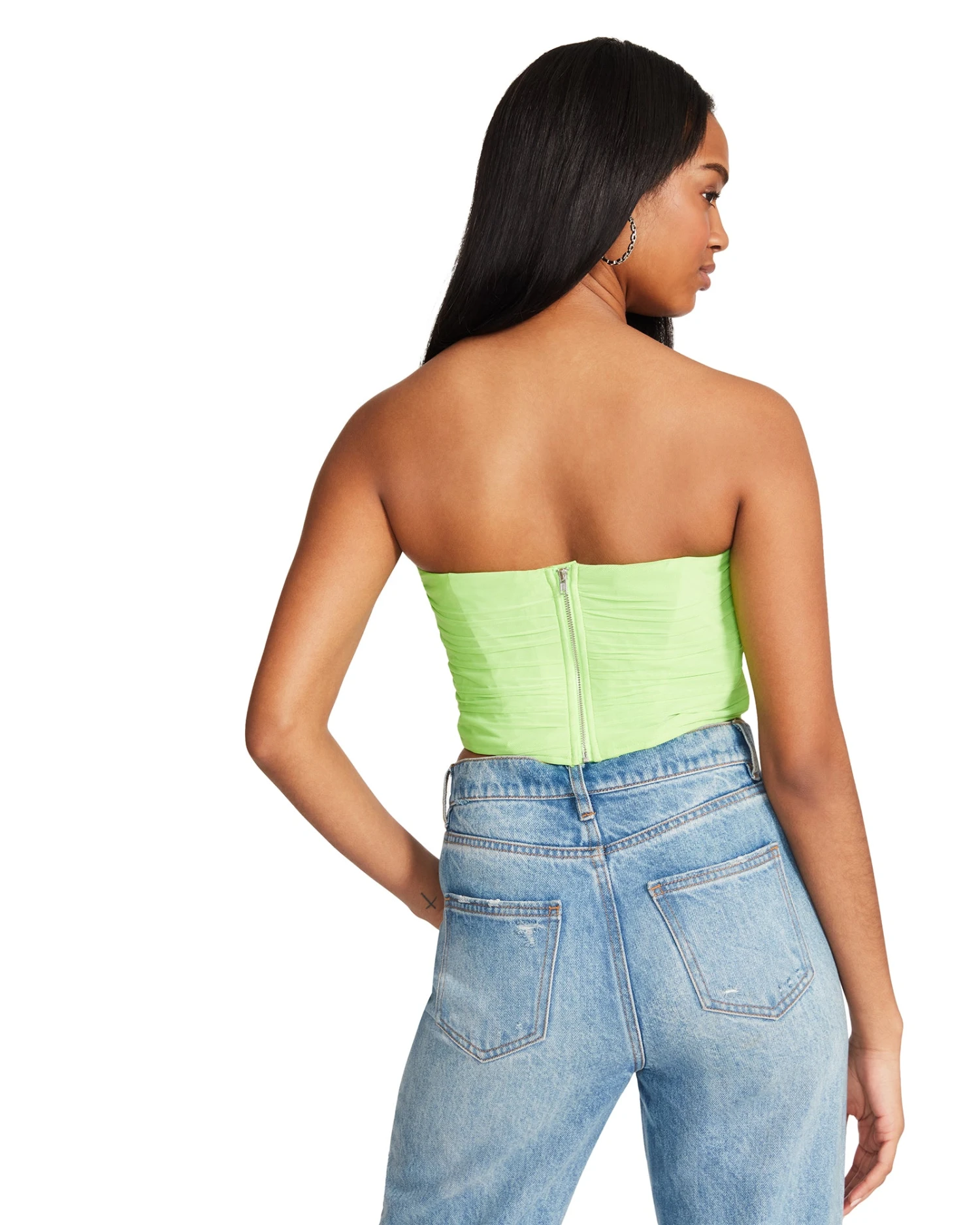 DAHLIA TOP NEON GREEN 6 DAHLIA TOP NEON GREEN - Image 6