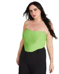 DAHLIA TOP NEON GREEN 12 DAHLIA TOP NEON GREEN -Cheap Boots And Beyond Store STEVEMADDEN APPAREL BM405765 NEON GREEN 09