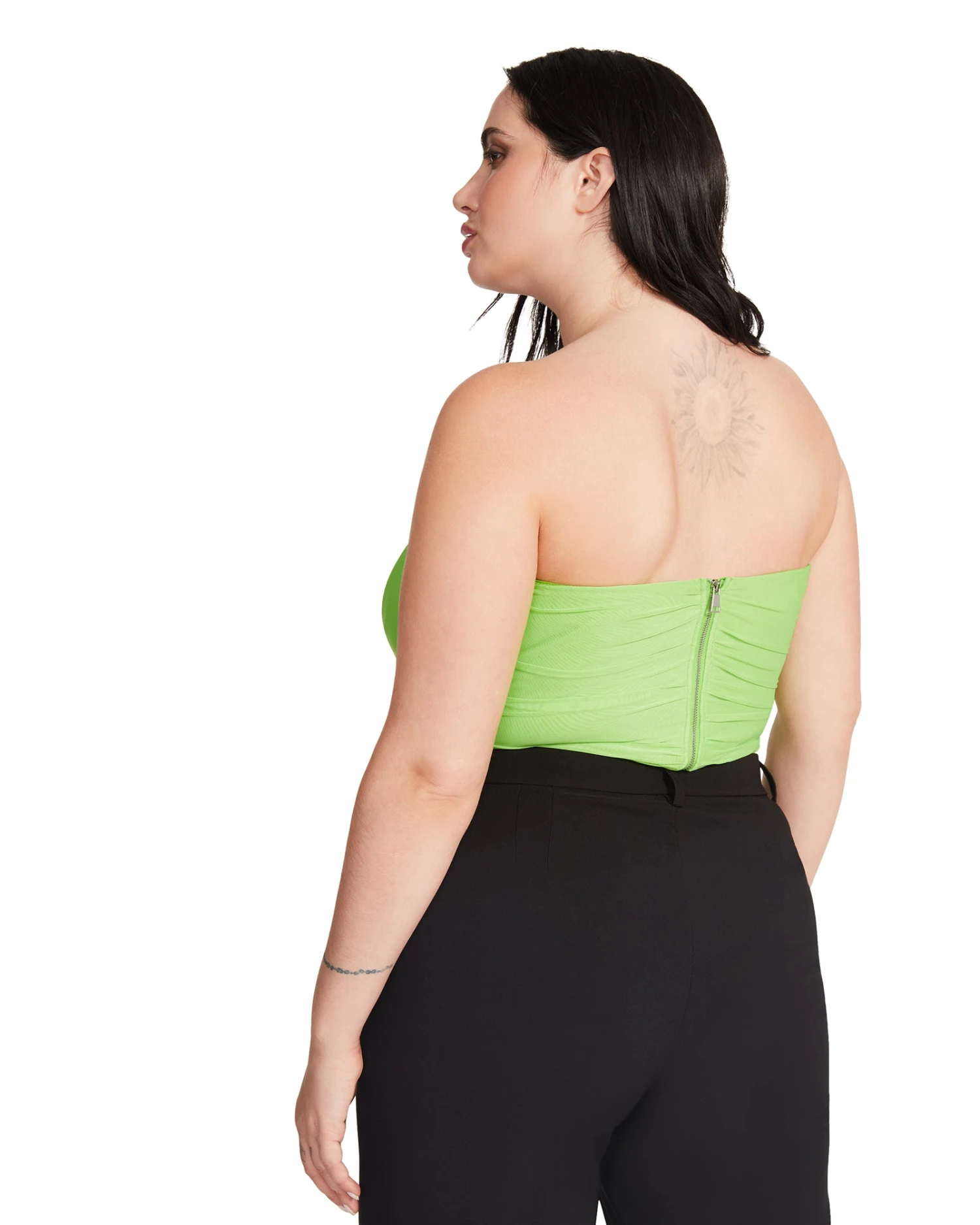 DAHLIA TOP NEON GREEN 5 DAHLIA TOP NEON GREEN - Image 5