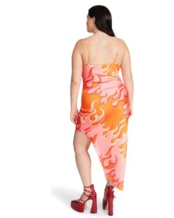 AULORA DRESS PINK MULTI -Cheap Boots And Beyond Store STEVEMADDEN APPAREL BM408375 PINK MULTI 09 e548fc64 9e45 49f7 9beb ca79daa176e9