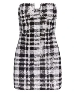 RETA DRESS BLACK/WHITE -Cheap Boots And Beyond Store STEVEMADDEN APPAREL BM408403 BLACK WHITE 8887