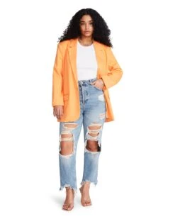 KAIRA BLAZER ORANGE -Cheap Boots And Beyond Store STEVEMADDEN APPAREL BN102877 ORANGE 01 fc77ce5a 7a41 4447 ac25 cade87745f3b