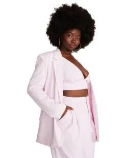 KAIRA BLAZER PINK -Cheap Boots And Beyond Store STEVEMADDEN APPAREL BN102877 PINK 03