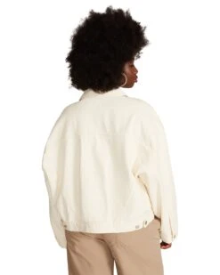 SIENNA DENIM JACKET CREAM -Cheap Boots And Beyond Store STEVEMADDEN APPAREL BN102899 CREAM 05