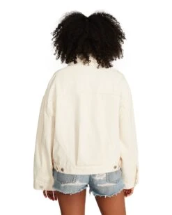 SIENNA DENIM JACKET CREAM -Cheap Boots And Beyond Store STEVEMADDEN APPAREL BN102899 CREAM 10