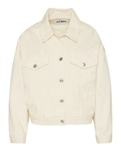 SIENNA DENIM JACKET CREAM -Cheap Boots And Beyond Store STEVEMADDEN APPAREL BN102899 CREAM GHOST