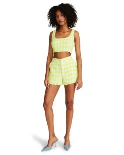 LIA SHORT LIME 21 LIA SHORT LIME -Cheap Boots And Beyond Store STEVEMADDEN APPAREL BN103433 GREEN 10