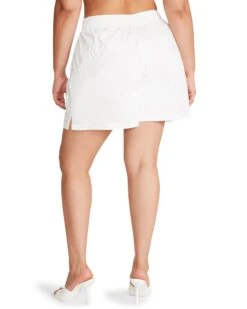 TISH SHORT WHITE 17 TISH SHORT WHITE -Cheap Boots And Beyond Store STEVEMADDEN APPAREL BN103439 WHITE 04