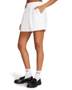 TISH SHORT WHITE 14 TISH SHORT WHITE -Cheap Boots And Beyond Store STEVEMADDEN APPAREL BN103439 WHITE 08