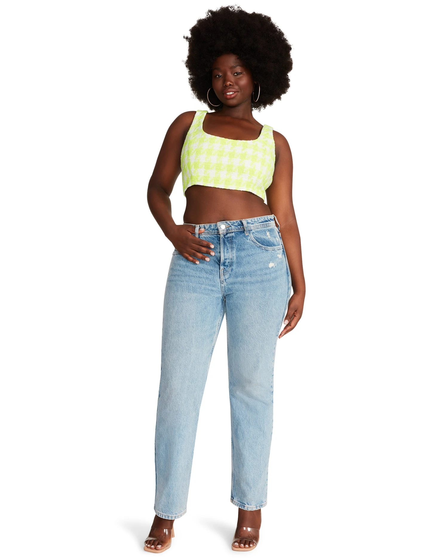 LAYLA TOP LIME 8 LAYLA TOP LIME - Image 8
