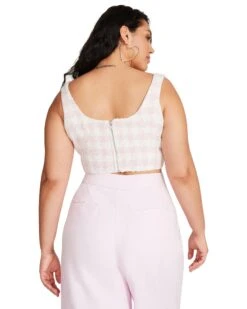 LAYLA TOP PINK -Cheap Boots And Beyond Store STEVEMADDEN APPAREL BN104660 PINK 04