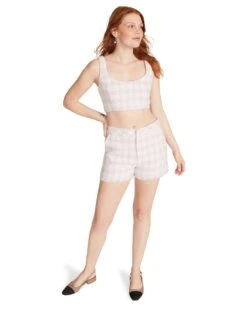 LAYLA TOP PINK -Cheap Boots And Beyond Store STEVEMADDEN APPAREL BN104660 PINK 06