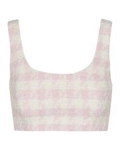 LAYLA TOP PINK -Cheap Boots And Beyond Store STEVEMADDEN APPAREL BN104660 PINK GHOST