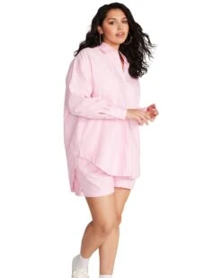 POPPY TOP PINK -Cheap Boots And Beyond Store STEVEMADDEN APPAREL BN104683 PINK 02