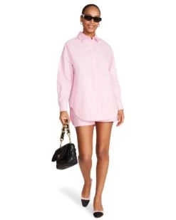 POPPY TOP PINK -Cheap Boots And Beyond Store STEVEMADDEN APPAREL BN104683 PINK 06