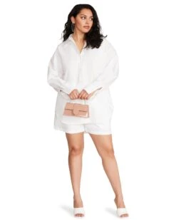 POPPY TOP WHITE -Cheap Boots And Beyond Store STEVEMADDEN APPAREL BN104683 WHITE 01