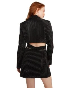 NEVEAH DRESS BLACK -Cheap Boots And Beyond Store STEVEMADDEN APPAREL BN108555 BLACK 12