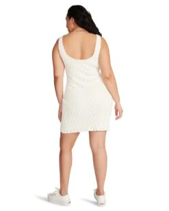 MALIA DRESS IVORY -Cheap Boots And Beyond Store STEVEMADDEN APPAREL BN108609 WHITE 05
