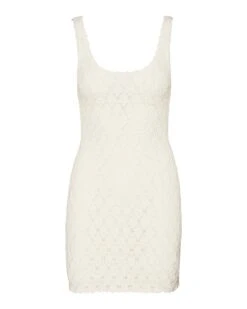 MALIA DRESS IVORY -Cheap Boots And Beyond Store STEVEMADDEN APPAREL BN108609 WHITE GHOST