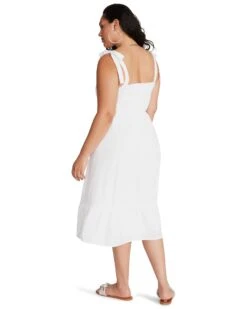 SOPHIA-ROSE DRESS WHITE -Cheap Boots And Beyond Store STEVEMADDEN APPAREL BN108617 WHITE 04