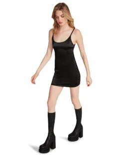 TOBI DRESS BLACK -Cheap Boots And Beyond Store STEVEMADDEN APPAREL BN108646 BLACK 10