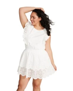 JAYDA DRESS WHITE 16 JAYDA DRESS WHITE -Cheap Boots And Beyond Store STEVEMADDEN APPAREL BN108659 WHITE 04