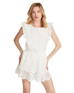 JAYDA DRESS WHITE 15 JAYDA DRESS WHITE -Cheap Boots And Beyond Store STEVEMADDEN APPAREL BN108659 WHITE 09