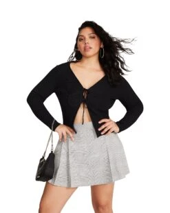 SIA SKORT GREY -Cheap Boots And Beyond Store STEVEMADDEN APPAREL BN109782 GREY 03 1