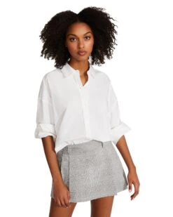 SIA SKORT GREY -Cheap Boots And Beyond Store STEVEMADDEN APPAREL BN109782 GREY 09