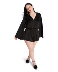 FARRAH ROMPER BLACK