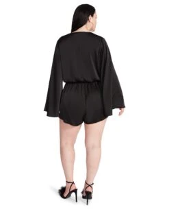 FARRAH ROMPER BLACK -Cheap Boots And Beyond Store STEVEMADDEN APPAREL BN203463 BLACK 10