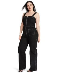 ELLIS JUMPSUIT BLACK -Cheap Boots And Beyond Store STEVEMADDEN APPAREL BN203545 BLACK 04