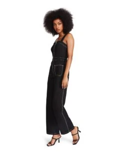 ELLIS JUMPSUIT BLACK -Cheap Boots And Beyond Store STEVEMADDEN APPAREL BN203545 BLACK 04 6300ab24 5abb 4e12 af97 3066b680f494