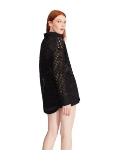 POPPY TOP BLACK -Cheap Boots And Beyond Store STEVEMADDEN APPAREL BN204772 BLACK 04