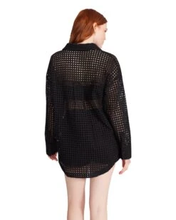 POPPY TOP BLACK -Cheap Boots And Beyond Store STEVEMADDEN APPAREL BN204772 BLACK 05 1