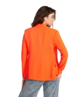 PAYTON BLAZER ORANGE 10 PAYTON BLAZER ORANGE -Cheap Boots And Beyond Store STEVEMADDEN APPAREL RTW0070 ORANGE 04